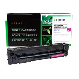 Clover Remanufactured Toner Cartridge Replacement for HP CF403A (HP 201A) | Magenta