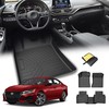 SSESS Car Floor Mats for Nissan Altima 2019-2024 2025 Accessories,TPE