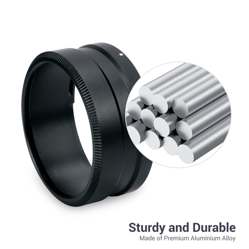 JJC Metal Lens Filter Adapter Ring Compatible with RICOH GW-4