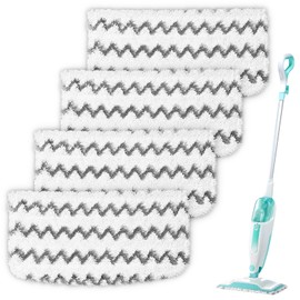Jikefa 4PCS Steam Mop Pads Compatible with Shark Steam Mop S1000UK S2001UK