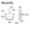 Musiclily Pro 3-Way Pickup Selector Switch Lever Switch for Import