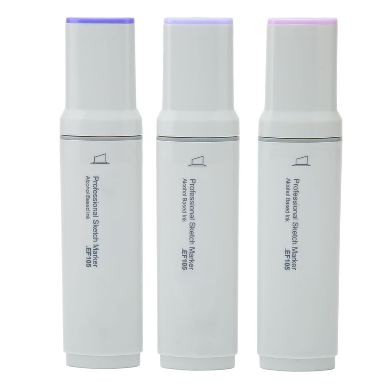 3pcs Jumbo Markers Professional DIY Large Wide Head Quick Drying