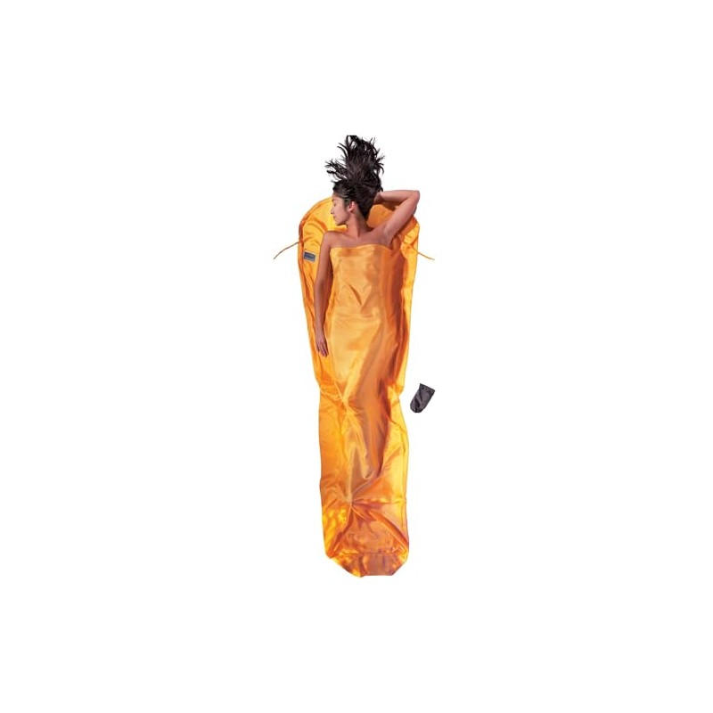 Cocoon Silk MummyLiner (Sunset, 95-Inch x 35/22-Inch)