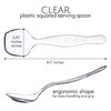 Plasticpro Disposable Plastic Serving Spoons Durable Heavy Duty Premium Serving