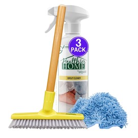 CHOMP! Grout Cleaner Bundle, Includes Grout Brush, Refreshes Grout and Removes Stains on Tile Floors and Bathroom Walls & Kitchens (3 Pack Set)