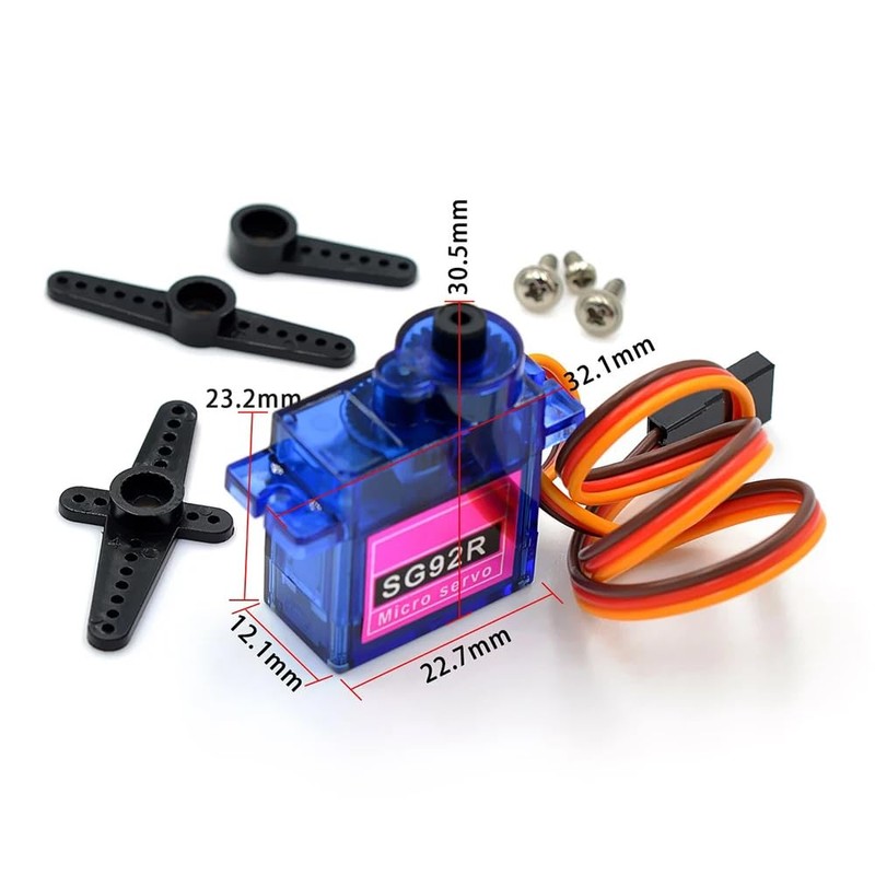 SG92R 9g Micro Servo Motor 270 Degree Controllable Angle for