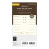 Filofax Calendar Diary Refill, Personal/Compact Size, Week on One Page,
