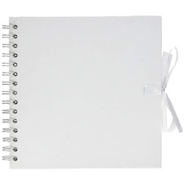 Artemio Scrapbooking-Album, 20 x 20 cm, Spiralbindung, Weiß