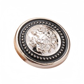 10 PCS Gold White Pearl Buttons Fastener - Versatile Sewing Accessories for DIY Garment, Clothing, Handmade Projects, and Scrapbooking