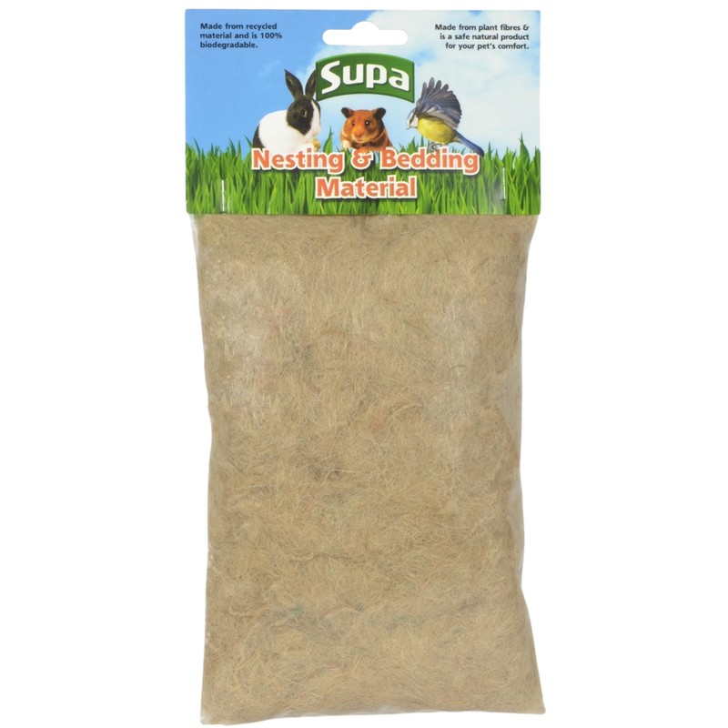 Supa Natural Bedding & Nesting Material For Birds & Small