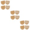 Healeved 6pairs Invisible Lace Forefoot Cushions of High Heel Pads