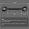 Daren Medical 19-Inch Shower Handle - Upgraded Grab Bar with