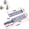 CTRICALVER 6pcs Push Close Drawer Opener Wardrobe Closure Closer Door