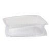 ECO PRODUCTS Compostable 48oz Clear Large Rectangular Deli Containers With
