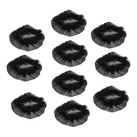 Gatuida 10pcs Elastic Hairnets for Dancers Invisible Hair Bun Holders Hair Accessory for Sports Stage Performance Durable Gauze Cloth Material Neat Tidy Look