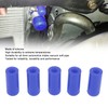 10PCS Intake Vacuum Hose End Universal 4mm Heat Resistant Silicone