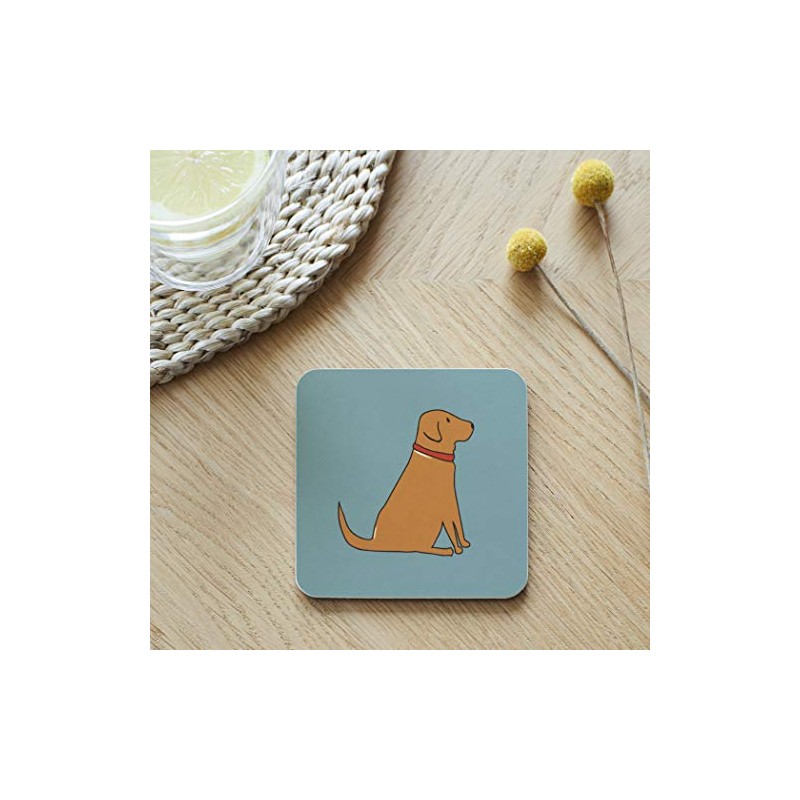 Sweet William Fox Red Labrador Coaster