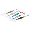 Long Shot Iron Plate Artificial Spoon Metal Lure Bait Set