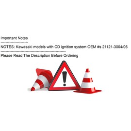 Secondary Ignition Coil Fits 1980 Kawasaki Drifter 440