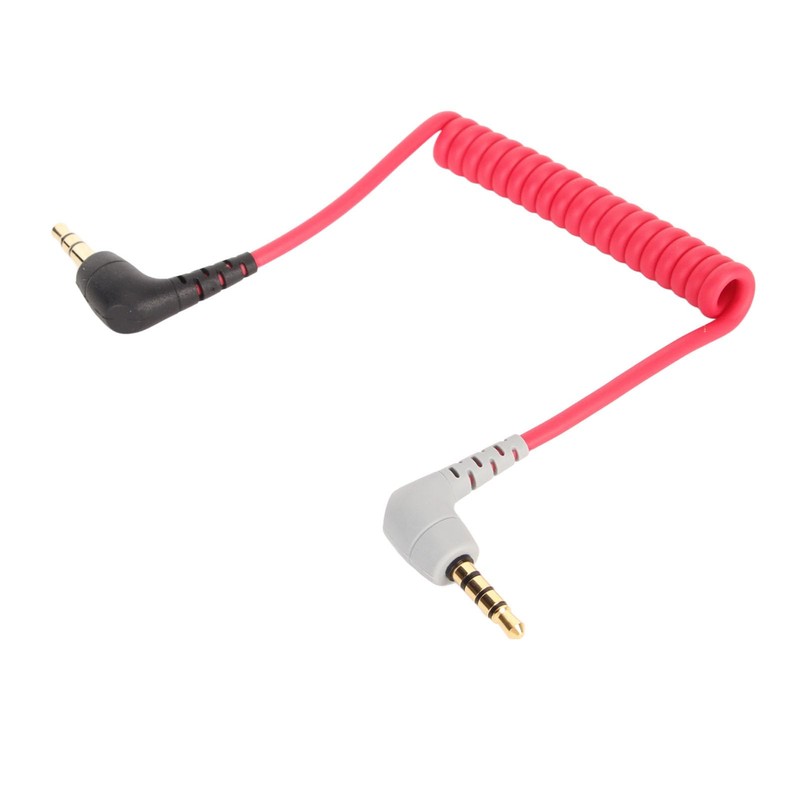 3.5mm TRS to TRRS Microphone Cable, 1/8 Male to Male