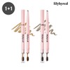 Set of 2 hard flat brow pencils (color selection available)