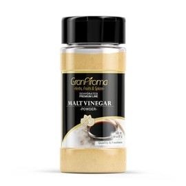 GranAroma Malt Vinegar Powder, Tangy Flavor, Chips & Dips, Dissolvable (3.44 Ounce)