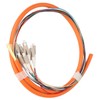 Fiber Pigtail 12 Strand Multimode Stable Fiber Pigtail Cable for