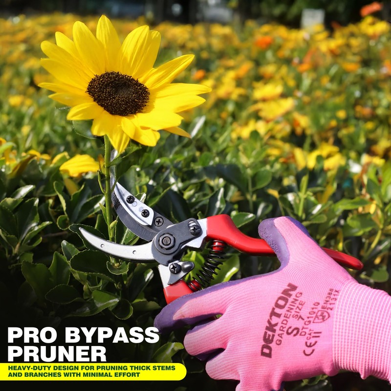 Dekton Heavy Duty Pro by Pass Pruner – Ergonomic Gardening