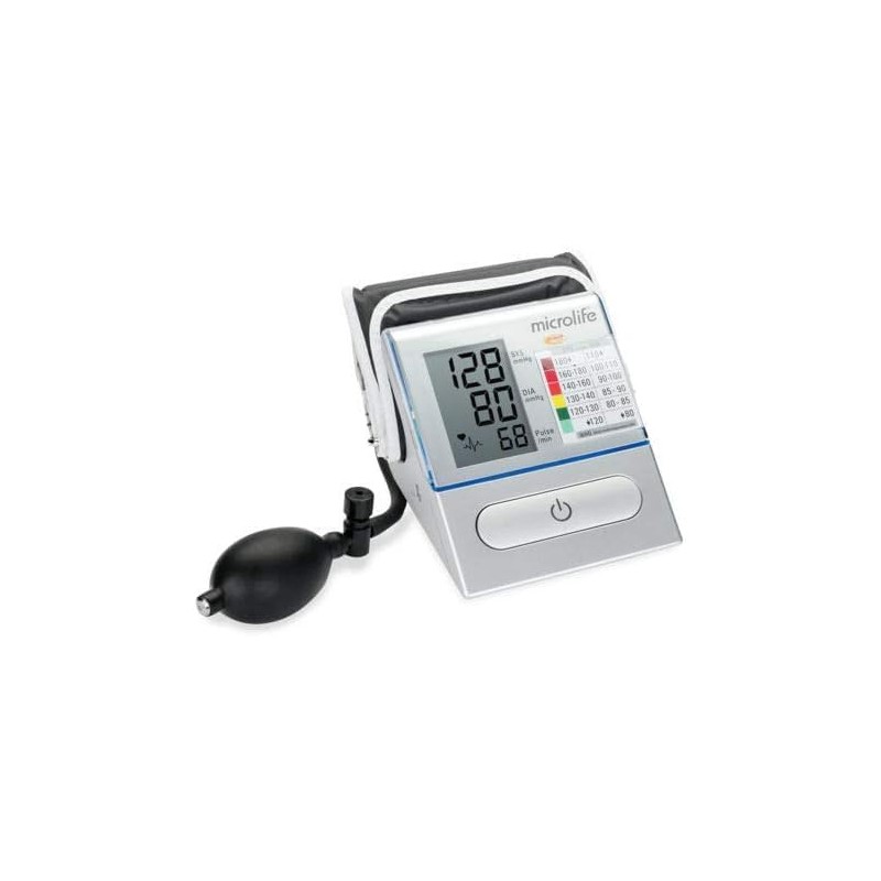 Baumanometro digital de brazo microlife BPA80 detecta arritmia