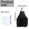Thyonta Chef's Hat Apron - Elasticity Chef's Hat Cooking Apron