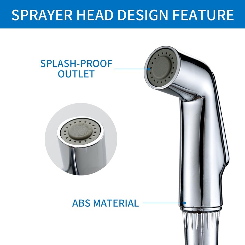Timewill Kitchen Sink Side Sprayer Head Replacement Universal Fit Sink