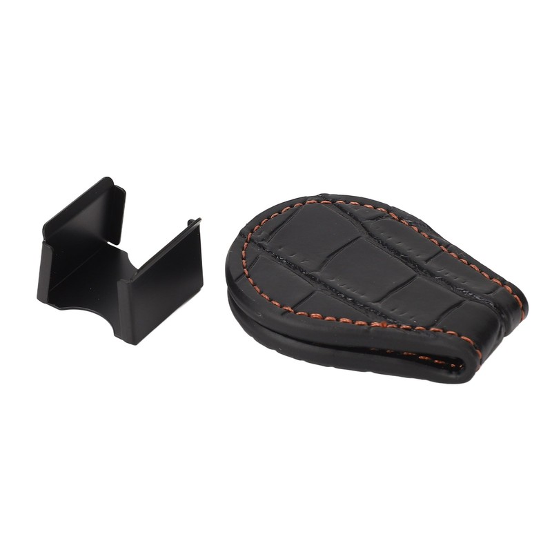 Billiard Chalk Holder Leather Portable Pool Cue Chalk Case with