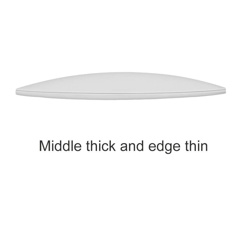 Door Knob Wall Shield, Transparent Round Soft Rubber Wall Protector