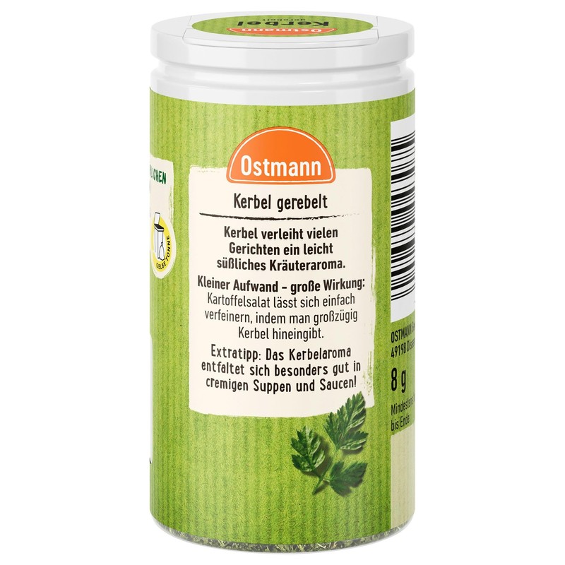 Ostmann Gewürze - Kerbel gerebelt | Kräuternote für Lammgerichten und