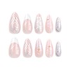Press On Nails With Glue on 24PCS for Women and