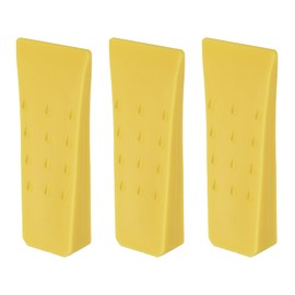 QUARKZMAN Plastic Felling Wedge Pack of 3 ABS Plastic Forestry Wedge 152 mm Splitting Wedge for Wood Plastic Wedges Felling Wedge for Impact Wrench Felling Wedges Tree Wedges Wood Wedges Forest
