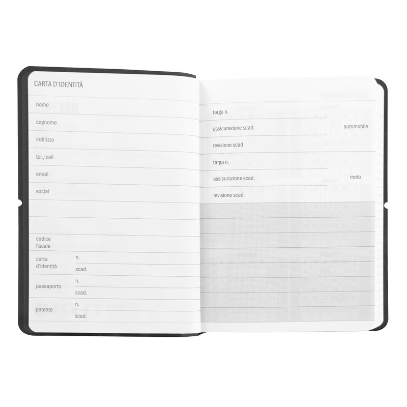 COMIX U Mini 2025 Daily Calendar 12 Months with Calendar,