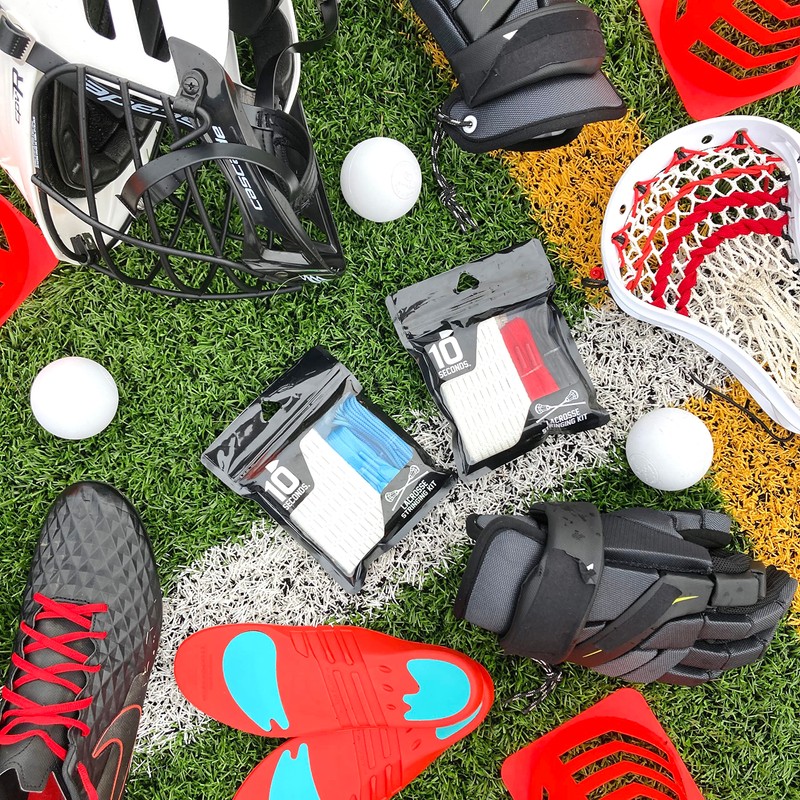 10 Seconds - Proline Lacrosse Stringing Kit Mesh, Weather-Resistant and