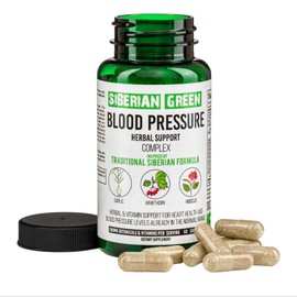 Siberian Green Hawthorn Garlic Hibiscus Complex 60 Cap