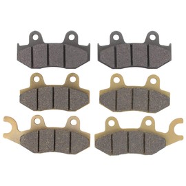 MOTOKU Front & Rear Brake Pads for YFZ450 YFZ450R YFZ450X Raptor 700 700R