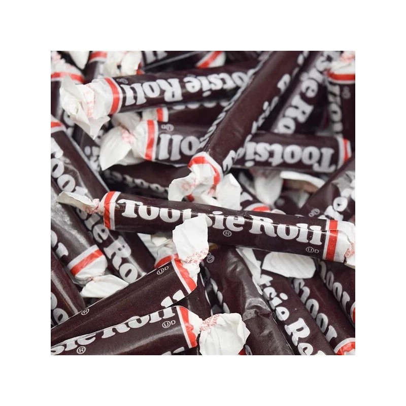 Tootsie Rolls Long Chocolate Chews Original - 1.5Lb of long