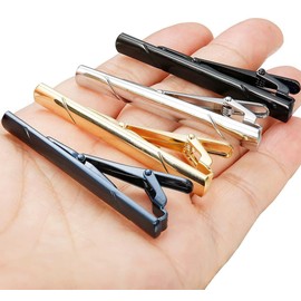 Mens Classic Tie Clips Long Styles Tie Pins Minimalist Necktie Tie Bar Clasp Clip Clamp Pins Best Gift For Men Business Party Wedding Best Gift and Daily Life