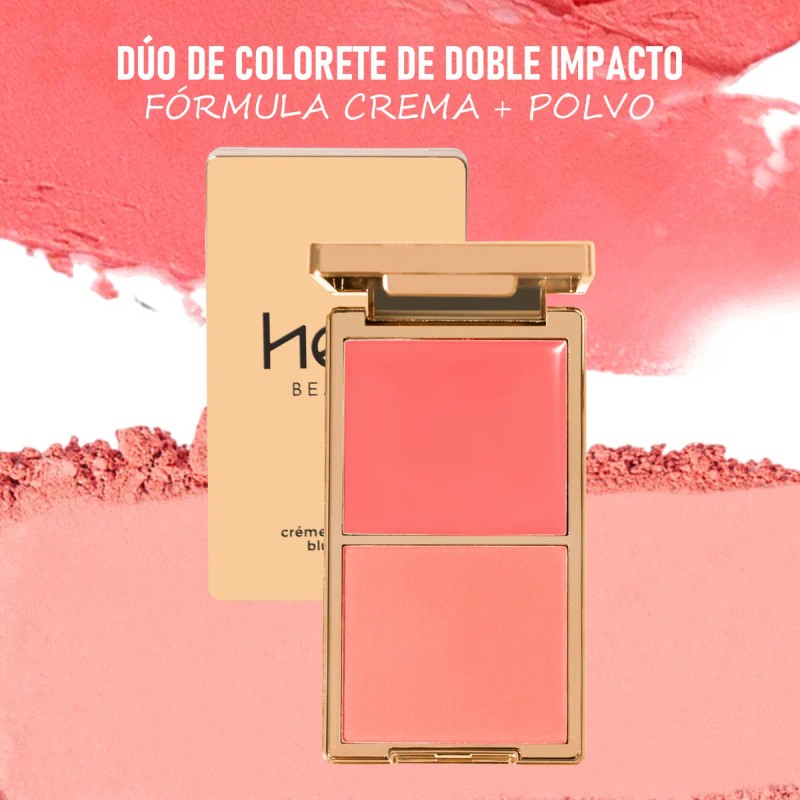 Double-take Crème & Powder Blush Tono Del Maquillaje
