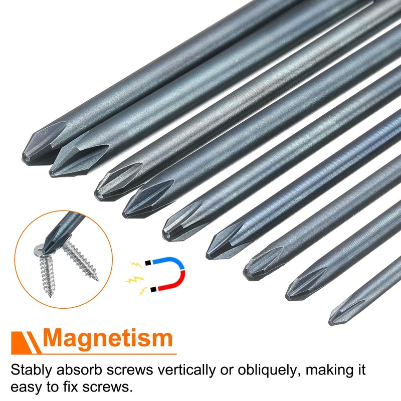 sourcing map #1 Phillips Screwdriver Bit PH1 1/4" Hex Shank
