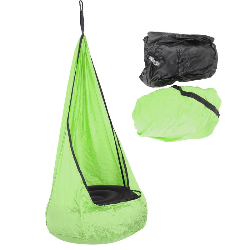210T Wrinkled Nylon Taffta Pod Swing Seat Children Hanging Hammock