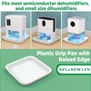 Forestchill Drip Tray for Dehumidifier, 9.5" x 9.5" x 2"