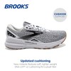Brooks Men’s Adrenaline GTS 23 Supportive Running Shoe - White/Black