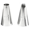 Wilton Round Piping Tip #12 and Open Star Piping Tip