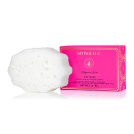 Spongellé Pedi-Buffer - Cleanse, Exfoliate & Polish Feet - Bulgarian Rose