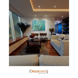 DECORARTS - Almond Blossom Tree - Vincent Van Gogh Reproductions. Giclee Canvas Print Wall Art for Home Wall Decor. 30x24x1-1/2 in